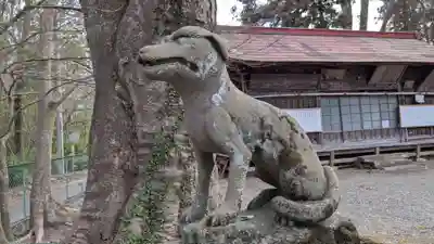 椋神社の狛犬
