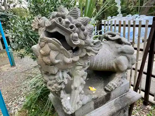 児玉神社の狛犬