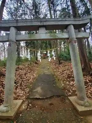 正一位稲荷神社の鳥居