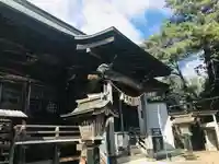 鳥屋神社の本殿・本堂