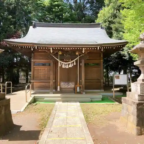 雀ノ森氷川神社の本殿