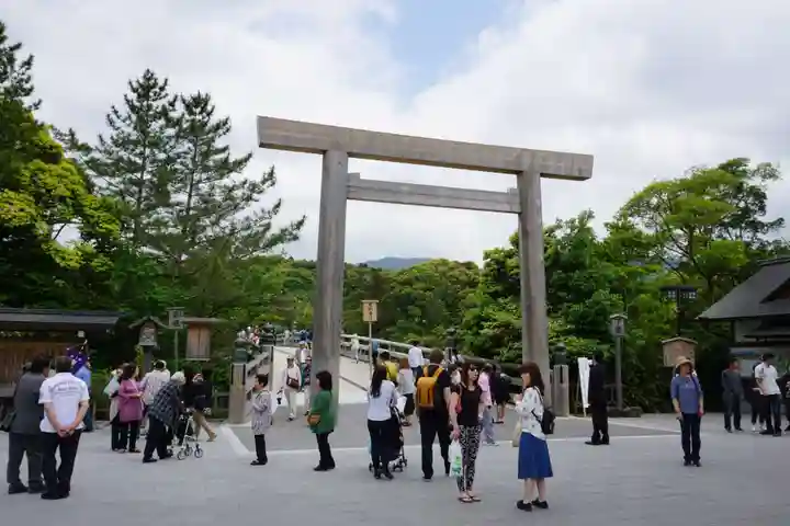 伊勢神宮内宮(皇大神宮)の鳥居