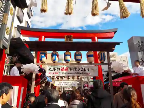 鷲神社の鳥居