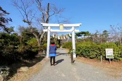 霊犬神社の鳥居