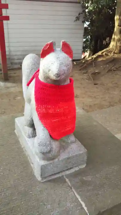 実籾八幡稲荷神社の狛犬