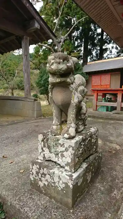 作楽神社の狛犬