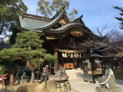 田村神社の本殿・本堂