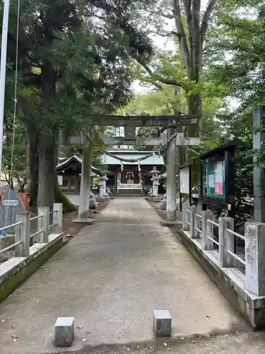 諏訪神社の景色