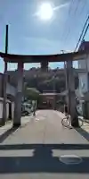 長等神社の鳥居