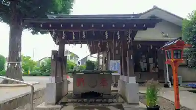 武蔵野神社の手水舎