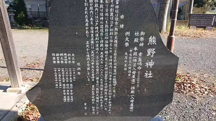 熊野神社の歴史