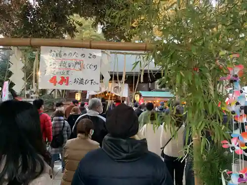 太子堂八幡神社の初詣