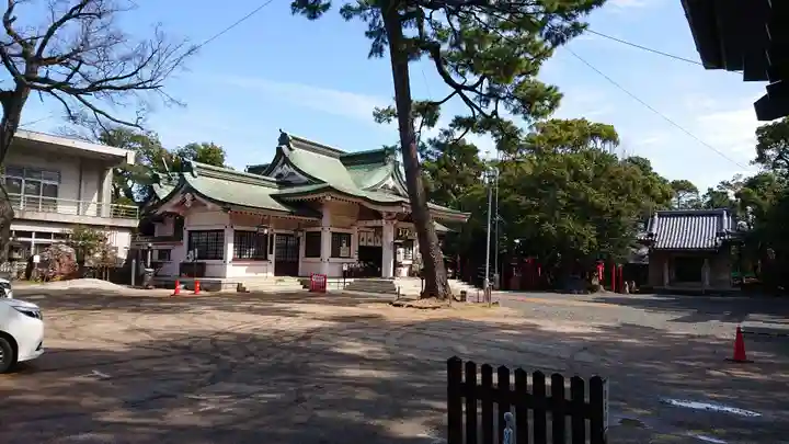 羽田八幡宮の本殿・本堂
