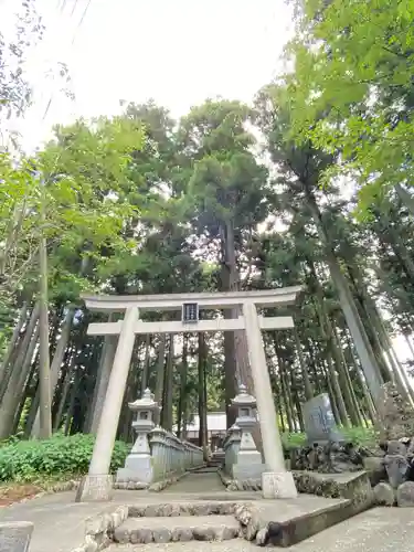 山宮浅間神社の鳥居