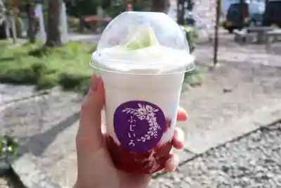 諏訪神社の食事