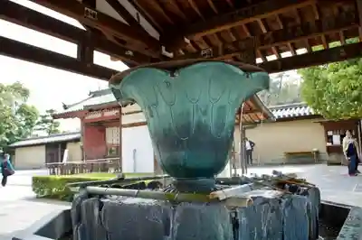 薬師寺の手水舎