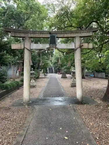 野々上八幡神社の鳥居