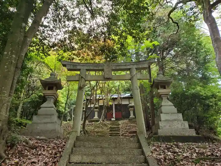 印路大年神社の鳥居