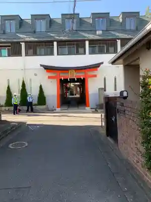 馬橋稲荷神社の鳥居