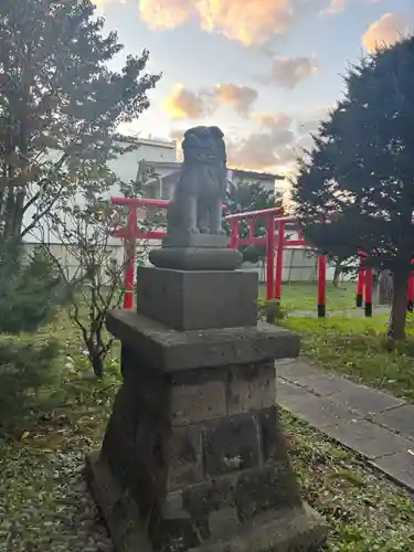帯広三吉神社の狛犬