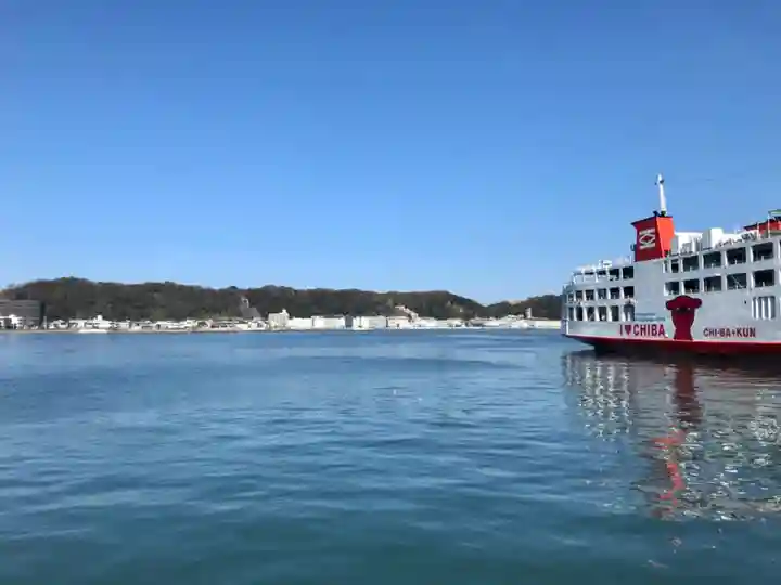 久里浜住吉神社の景色