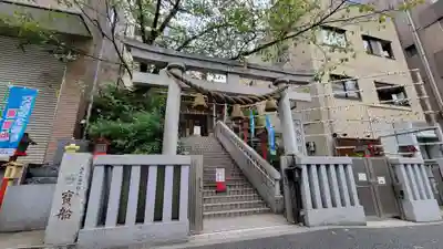 十番稲荷神社の鳥居