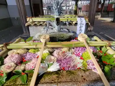 縣神社の手水舎
