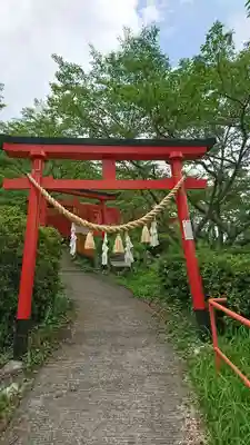 扇森稲荷神社の鳥居