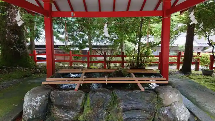 北畠神社の手水舎