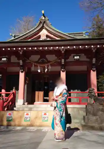 越谷香取神社の本殿