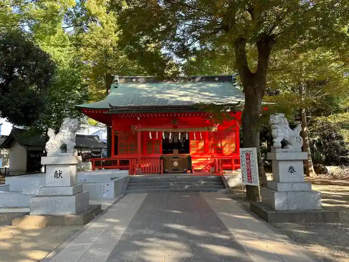 小野神社の本殿・本堂