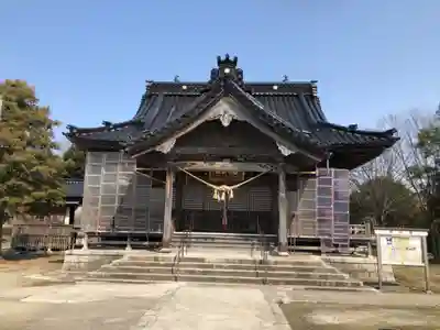櫟原神社の本殿・本堂