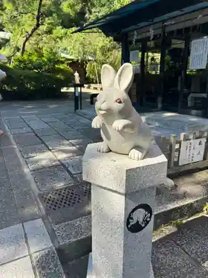 岡崎神社の狛犬