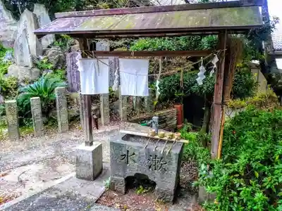 御嶽神社（山方御嶽神社）の手水舎