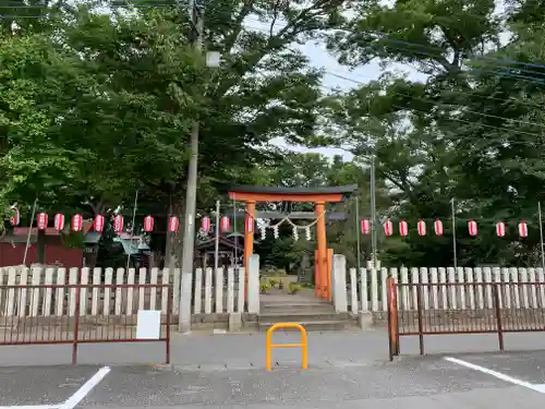 水海道鎮守 八幡神社の鳥居