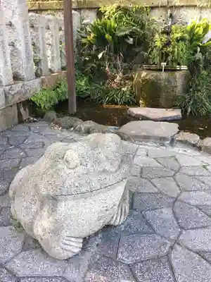 瀧泉寺(目黒不動尊)の狛犬