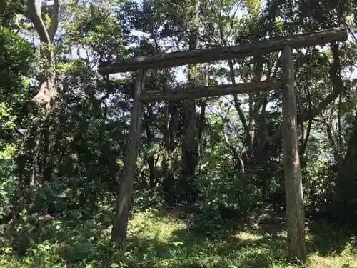 富士浅間神社の鳥居