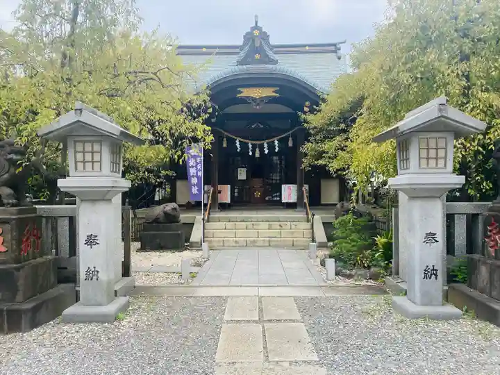 牛天神北野神社の本殿・本堂