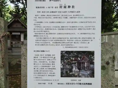 村屋坐弥冨都比売神社の歴史