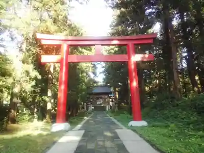 蒼柴神社の鳥居