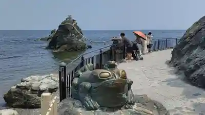 二見興玉神社の狛犬