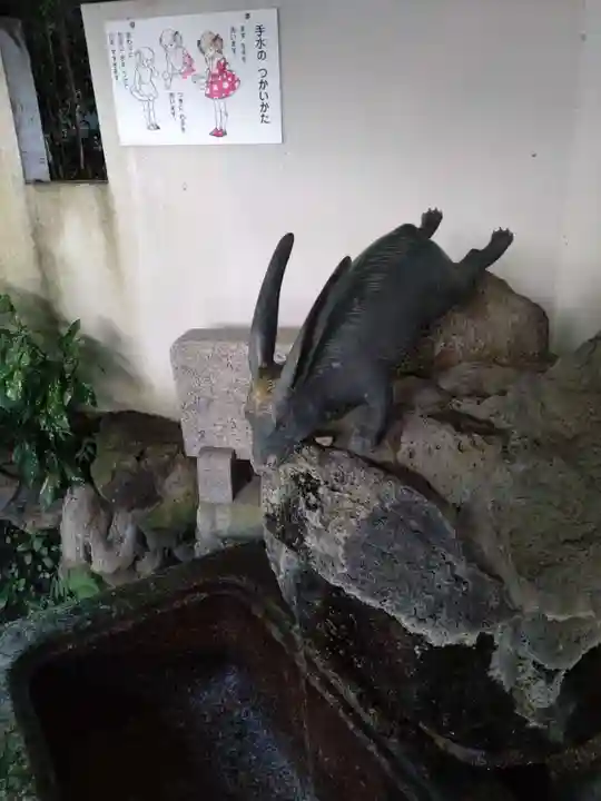 宇治神社の手水舎