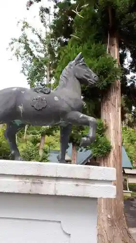 壮瞥神社の狛犬