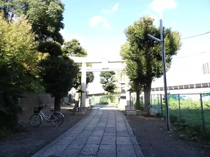 赤羽八幡神社の鳥居
