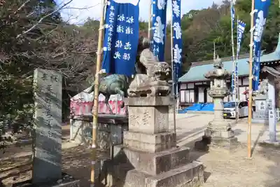 岩瀧神社の狛犬