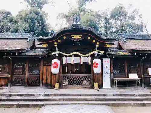 平野神社の本殿・本堂
