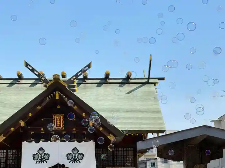 札幌諏訪神社の本殿・本堂