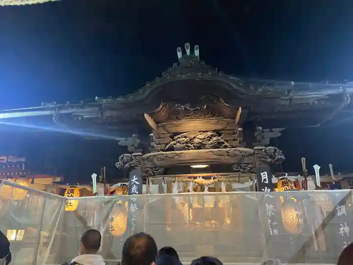 調神社の本殿・本堂