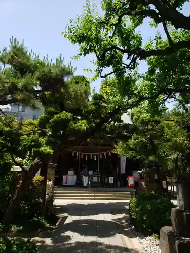 鳩森八幡神社の本殿・本堂