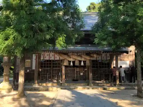 玉作湯神社の本殿